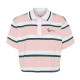 Karl Kani Γυναικεία κοντομάνικη μπλούζα polo Small Signature Stripe Polo Short Tee